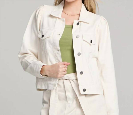 Saltwater Luxe - Puff Sleeve Jacket