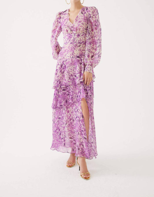 Exquise - Imogen Ruffle Flowing Maxi Dress