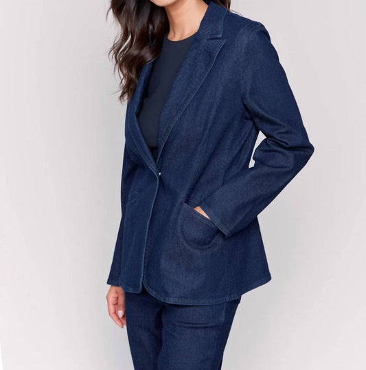 Charlie B - Raw Denim Blazer