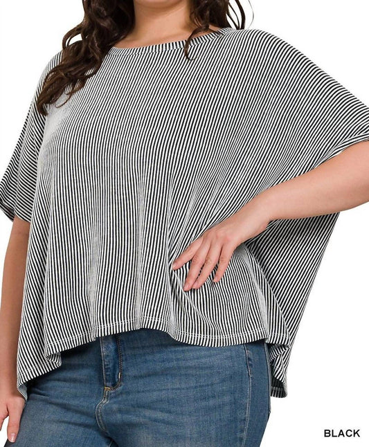 Zenana - Olivia Ribbed Top