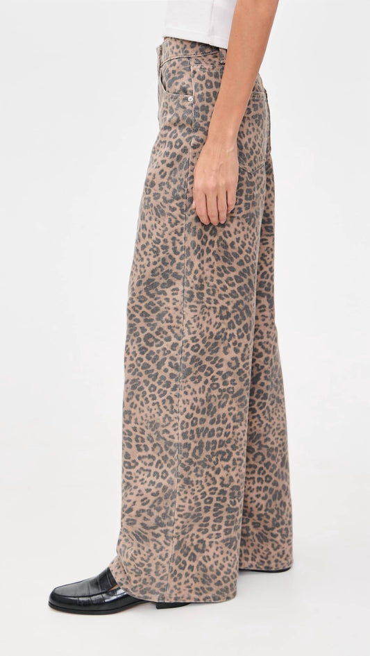 Z Supply - Marli Denim Leopard Pant