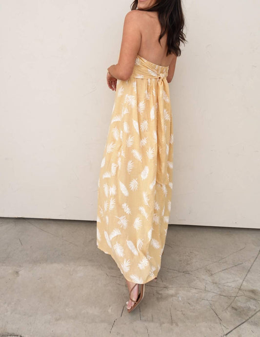 Hyfve - Dusty Strapless Maxi Dress