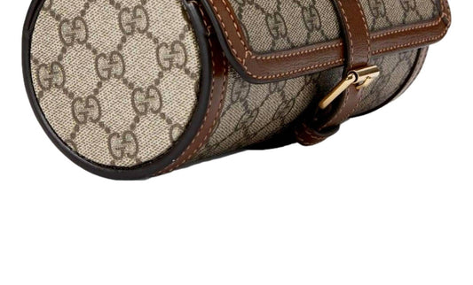 Gucci - Gg Supreme Canvas Leather Watch Case