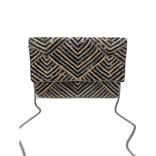 La Chic Designs - Women's Beaded Clutch