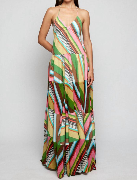 S/W/F - Tie Up Maxi Dress