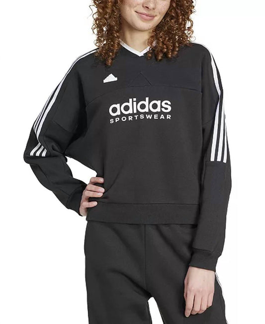 Adidas - Tiro Cut 3-stripes Fleece Sweatshirt