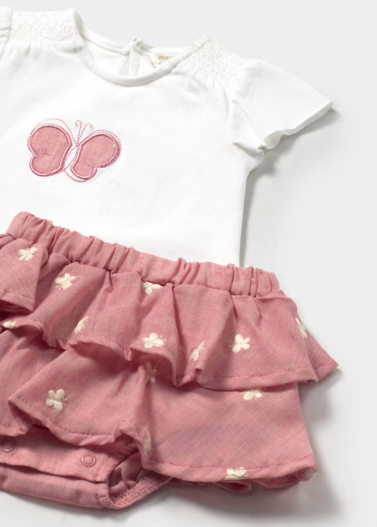 Mayoral - Girls' Butterfly Skirt Set