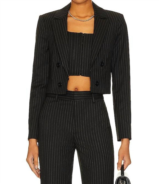 Alice + Olivia - Mya Notch Collar Blazer
