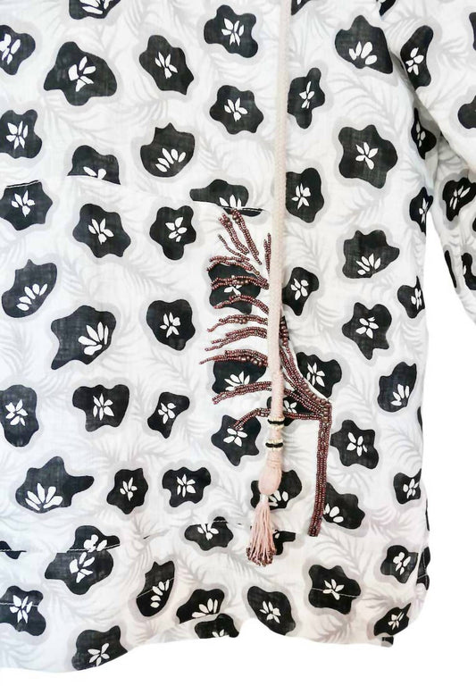 Camo Flower Pullover