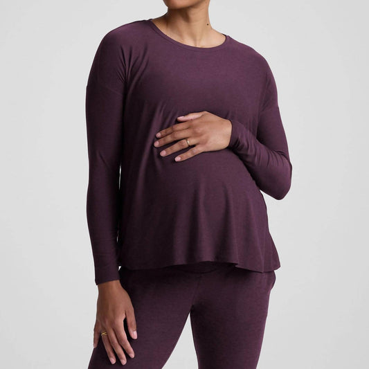 Beyond Yoga - Featherweight Feels Like Home Long Sleeve Maternity Top