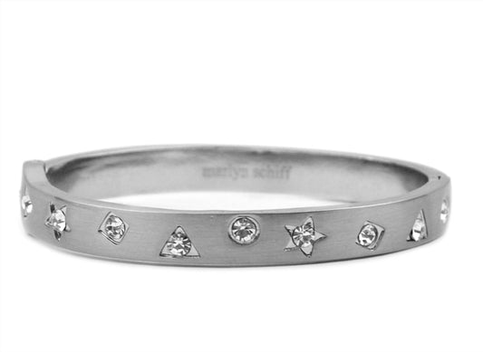 Marlyn Schiff - Multi Shape Metal Hinge Bangle