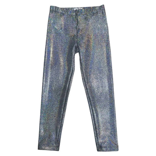 Mia - Holographic Glitter Leggings