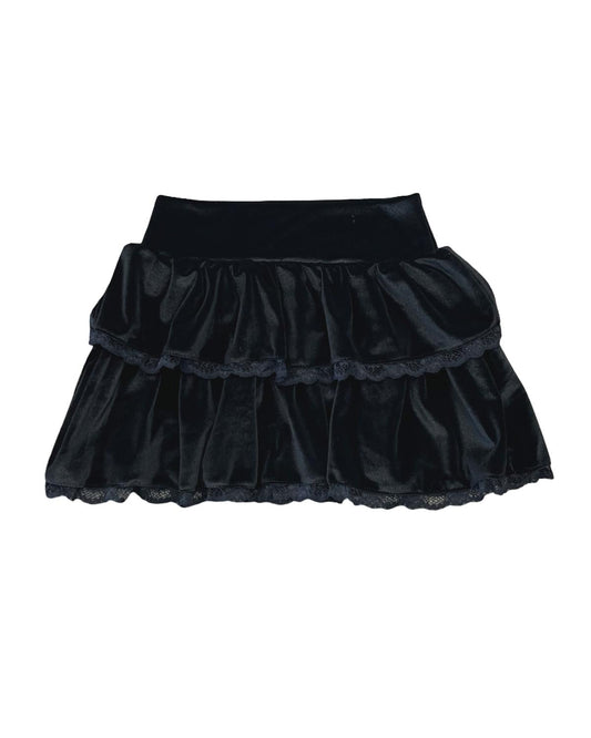 Flowers By Zoe - Girl's Velvet Skirt