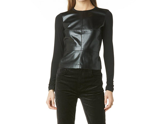 Tart Collections - Tawni Leather Top