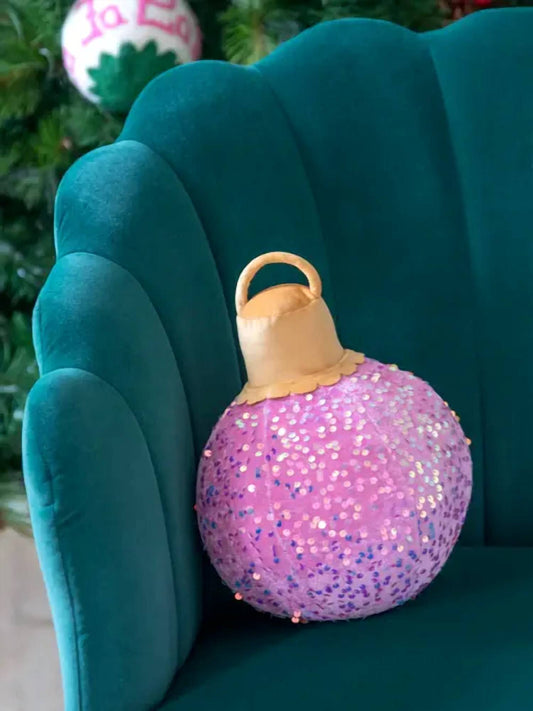 Shiraleah - Merry Bauble Small Pillow