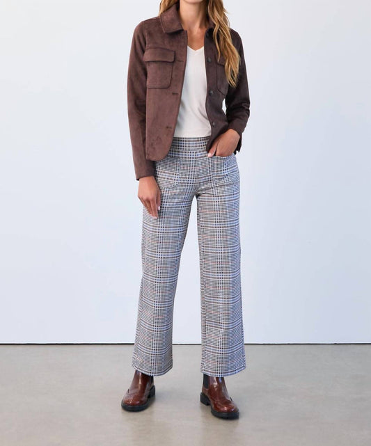 Fdj - Wide Leg Ponte Crop Pant