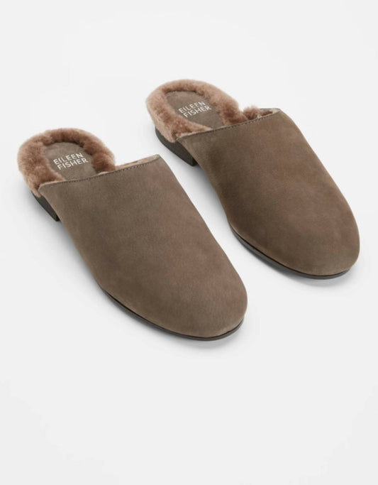 Eileen Fisher - Gwen Tumbled Nubuck Mule
