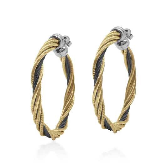 Alor - Modern Twist 1.5" Hoop Earring