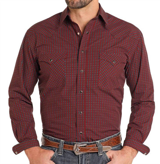 Panhandle - Men's Rough Stock Snap Shirt