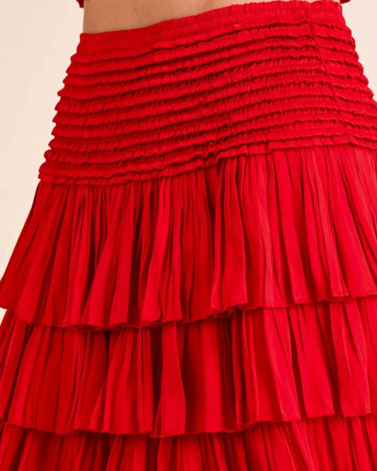 Reset By Jane - Tiered Ruffle Skort