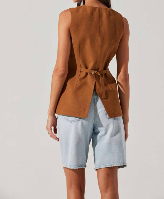 Astr - Sonja Asymmetrical Vest