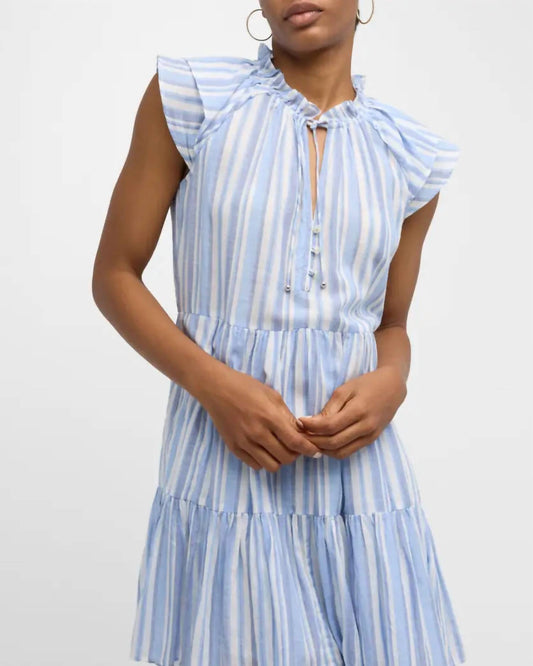 Veronica Beard - Zee Striped Mini Dress