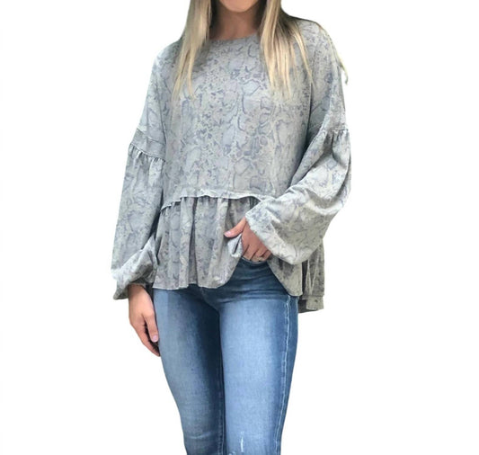 Karlie - CARMEN RUFFLE TOP