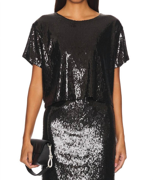 Lna - Zosia Sequin T-shirt