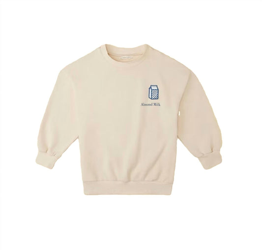 The Sunday Collective - Kids Almond Milk Sweatshirt