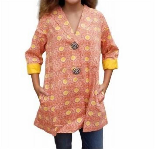 Erma’S Closet - MEDALLION PRINT JACKET