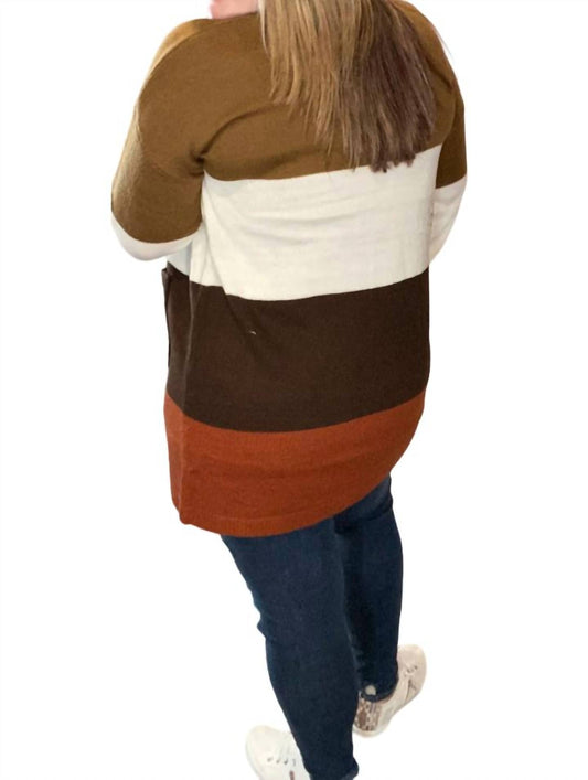 Andree By Unit - Colorblock Cardigan