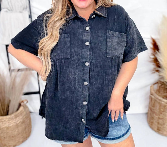 2Flyco - Button Up Top