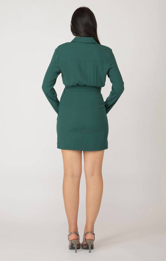 Dex - Collared Mini Dress