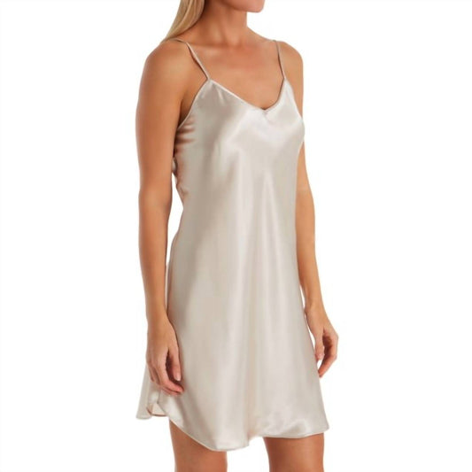 Shadowline Lingerie - Satin Essentials Adjustable Strap Chemise