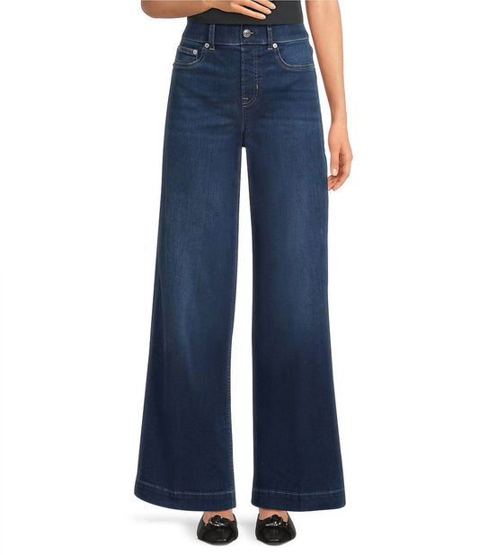 Spanx - 2.0 Stretch Pull On Wide Leg Jeans