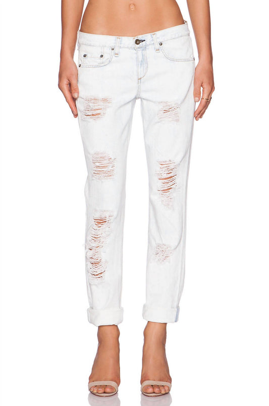 Women Rebel Boyfriend Jeans