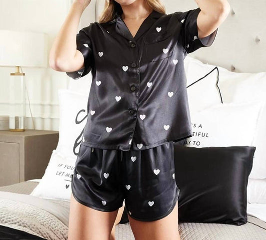 Bella Sleep + Spa - Short Sleeve 2 Piece Pajama Set