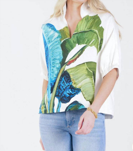 Emily Mccarthy - Women's Bellamy Leaves Poppy Top