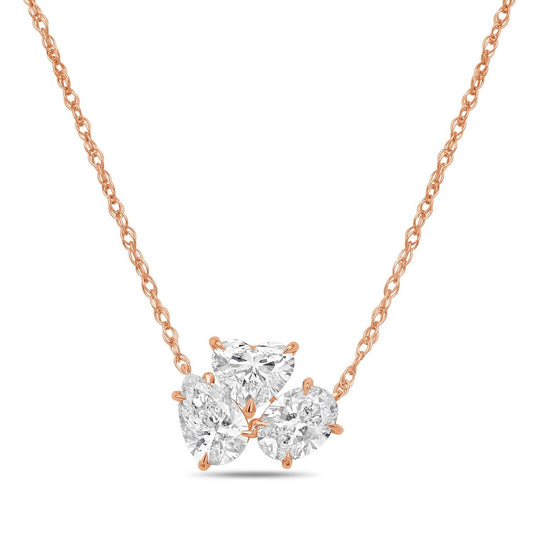 Diana M Jewels - Women's Lab Grown Diamond Pendant Necklace
