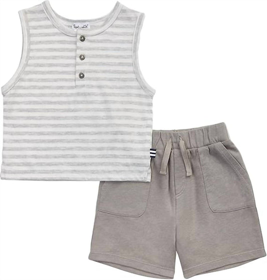 Splendid - Boy's Retro Stripe Set