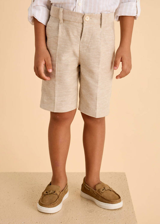 Mayoral - Linen Dress Shorts