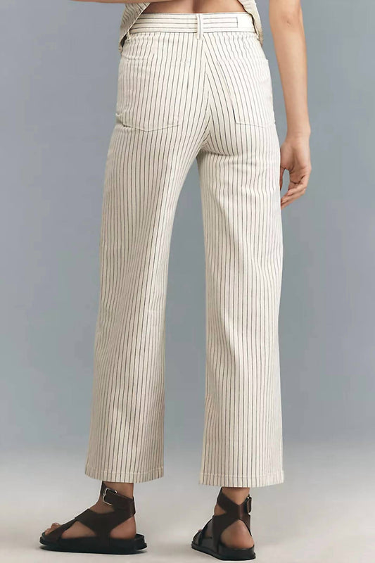 Dl1961 - Women'S - Hepburn High Rise Ankle Wide Leg Pants