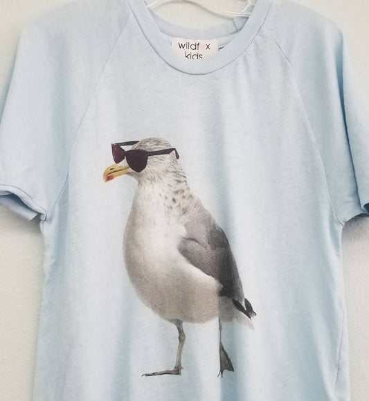 Wildfox - Kids T-shirt With Seagull Print