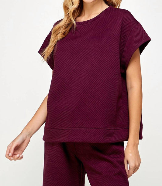 See And Be Seen - Madeline Textured Loungeset