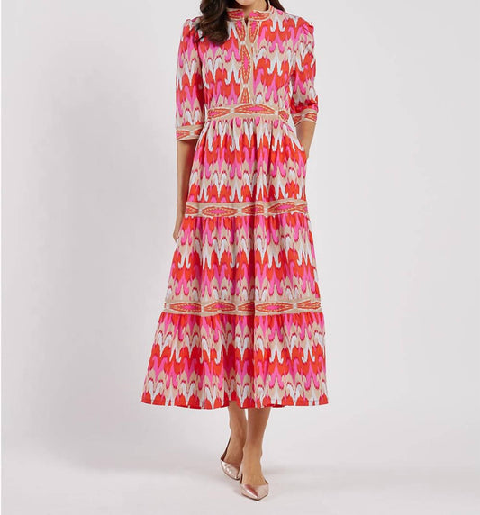 Jude Connally - Candy 3/4 Sleeves Maxi Dress