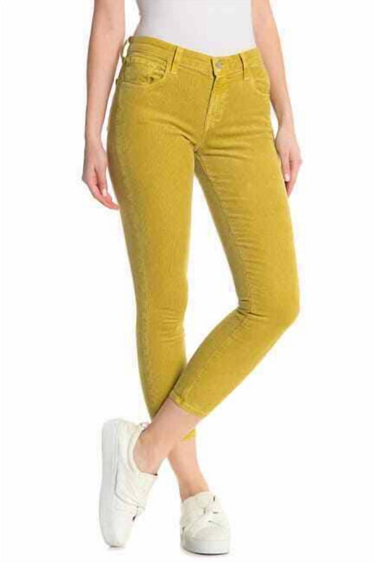 J Brand - Absinthe Corduroy Mid Rise Stretch Pants