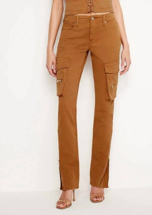 Good American - Twill Skinny Cargo Pants