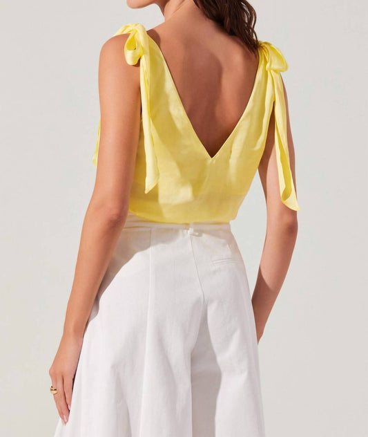 Astr - Andie Satin Cowl Neck Top