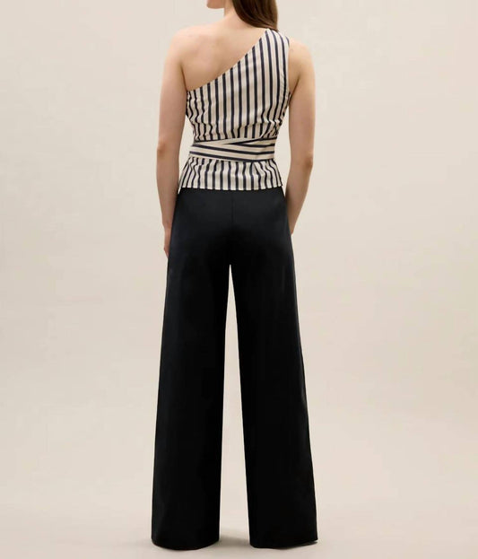 Rebecca Taylor - Isla One Shoulder Poplin Top