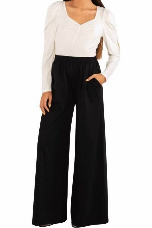 Nlt - Luxe Wide Leg Pants
